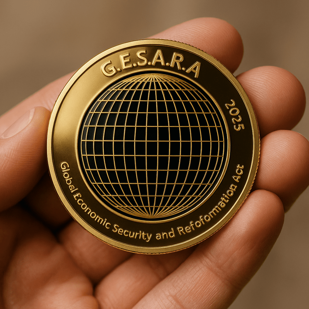 NESARA GESARA PREMIUM EDITION COIN
