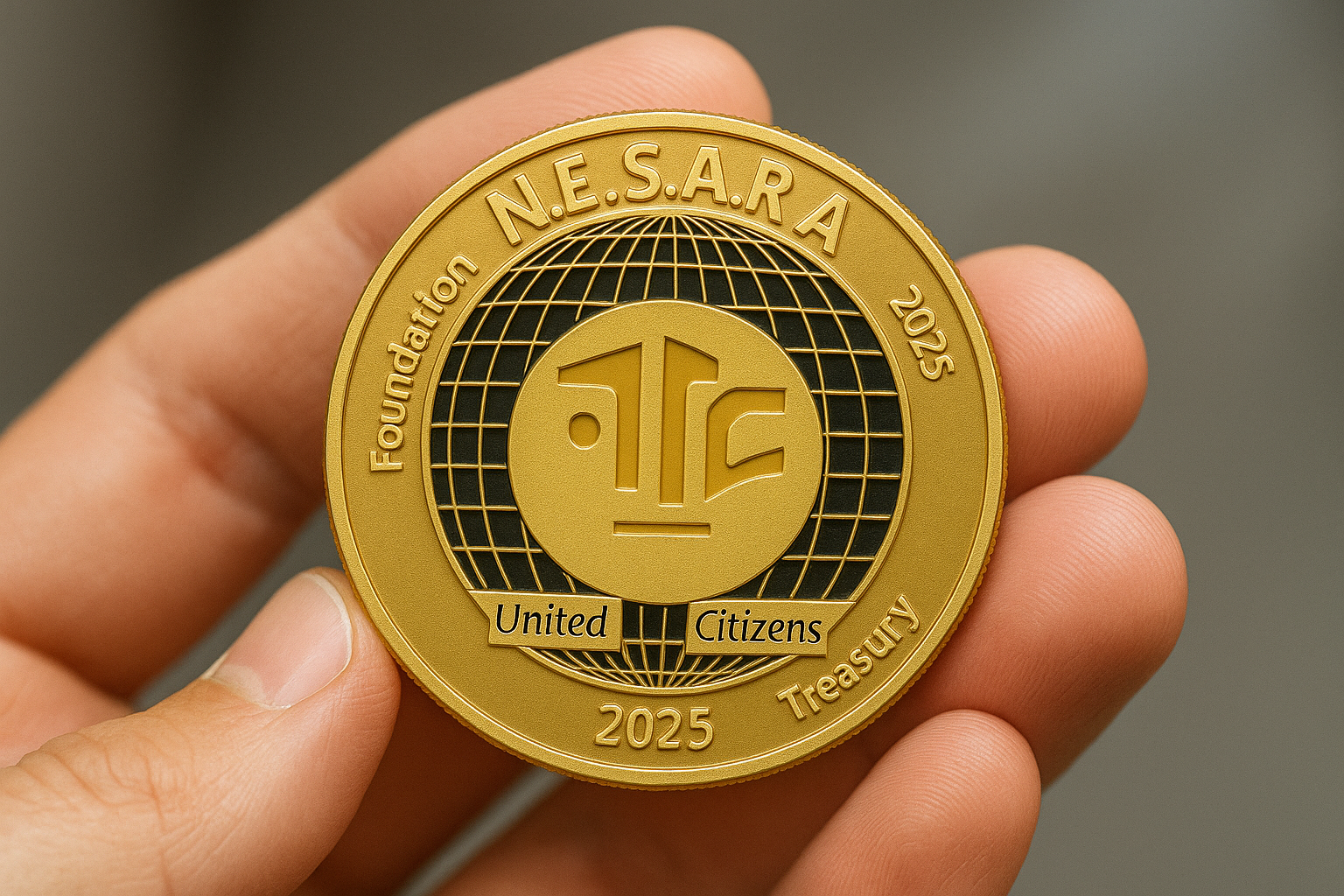 NESARA GESARA PREMIUM EDITION COIN - Image 2