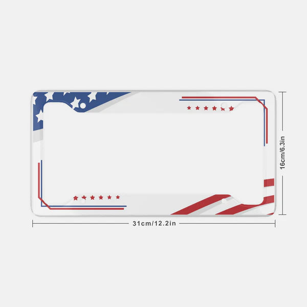 Love Usa - License Plate Frame - Image 4