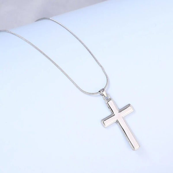 Sterling Silver 47 President “In God We Trust” Cross Necklace - Image 5